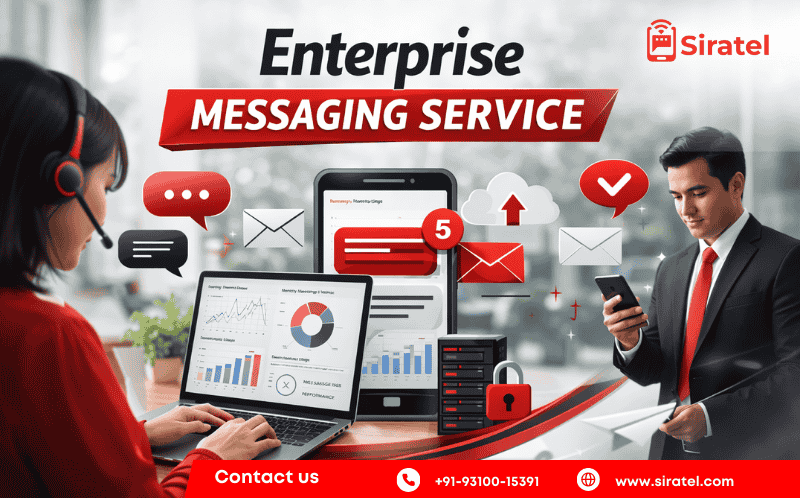 Enterprise Messaging Service for OTP, Alerts, & Business Texting